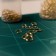 Double connective ring 0.9 cm (set 50 g, ± 310 pcs.) SM-1028, color gold