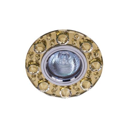 Lamp Point Economic light D2224YL+CL+CR, 1x50W, GU5.3, 10x10 cm, chromium color