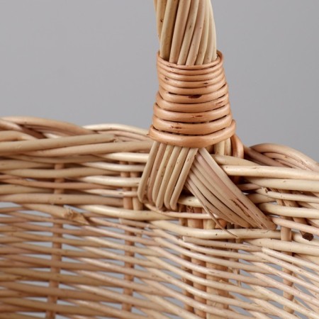 Basket "Home", household, 6 l, top 32x22 cm, n = 18/25 cm, bottom 22x12 cm, willow-1