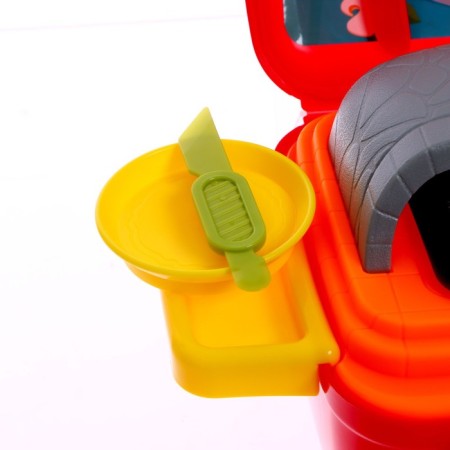 Set for playing with plasticine "Pizzeria", 4 jars with plasticine-3