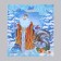 Santa Claus and Snow Maiden package, polyethylene with a cut pen, 41 x 51 cm, 80 μm