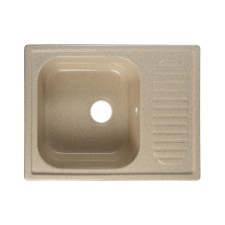 Мойка кухонная из камня AGATA AG5C10, 640х490х180 мм, глянцевая, бежевый