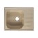 Kitchen carrier made of stone Agata AG5C10, 640x490x180 mm, glossy, beige