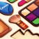 Puzzle-head-headed "cosmetic bag"