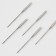 Needles for household sewing machines, universal, No. 75, 5 pcs