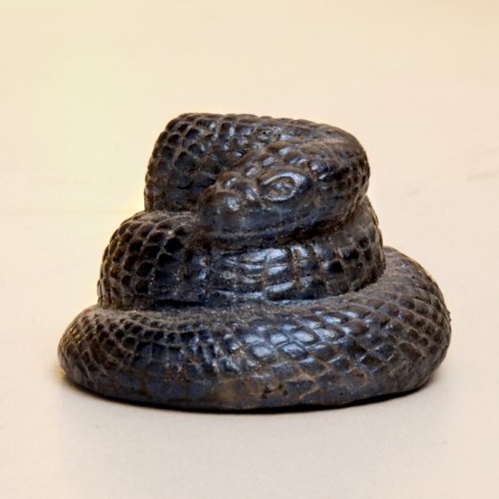 Figure "Snake" Small "blue moon, 4x4x2cm-1