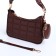 Baget bag, lightning department, brown color