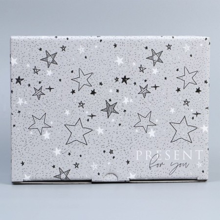 Box Gift team, packaging, “stars”, 26 x 19 x 10 cm-4