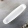 Porcelain dish, 28 × 7.5 cm, white color