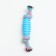 Chewing toy "Element", 17 x 3.2 cm, blue/pink