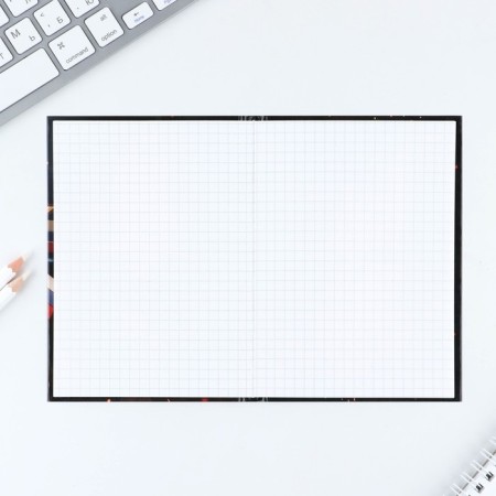 Notepad in solid cover A6, 40 liters "February 23"-1