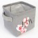 Organizer for storage, coffee for linen waterproof "Love", 14.5 x 13.7 x 14 cm.