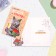 Postcard "With wishes to shit with happiness!" Cat with caviar, A5