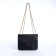 Female bag on a magnet, small size, black color