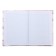 College-wiper in a solid cover 7BC, A5, 64 sheets, pink marble, cage block, glossy lamination, foil embossing