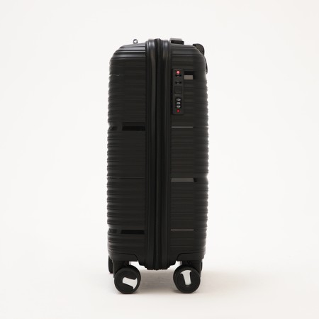 Small suitcase 20 ", lightning department, code castle, 4 wheels, black color-2