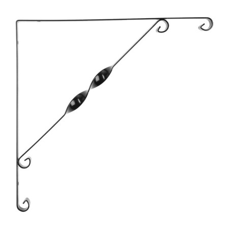 Bracket, Light, 300x300, metal, black-2