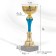 Cup 132C, award figure, gold, a stone stand, 21 × 7 × 6 cm.