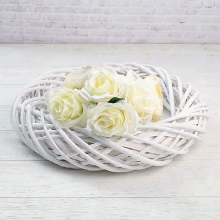Kashpo "Ring", 40 × 8 cm, willow