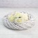 Kashpo "Ring", 40 × 8 cm, willow