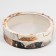 Box for Makarun, confectionery packaging tube with a window, “marble” 20 x 20 x 5 cm