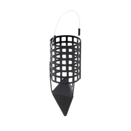 Metallic feeder X-Feeder ME Bullet 4K M Perfo, Matt Black, 80 g, 35 ml