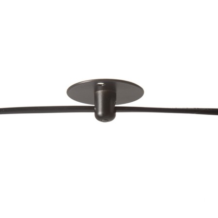 Bra with a switch on the wire "Vintage" E27 40W black 27x27x15cm-5