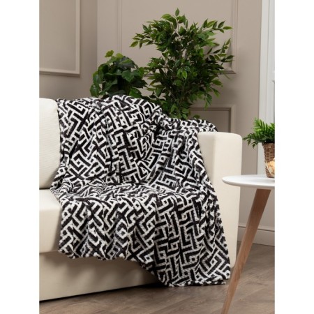 Texrepublic blanket, size 200x220 cm, gray color-3