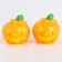 Miniature Puppet "terrible pumpkin", set 2 pcs., Size 1 pc. - 2 × 2.2 × 2 cm