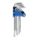 A set of tundra keys, Torx Tamper, elongated, CRV, TT10 - TT50, 9 pcs.