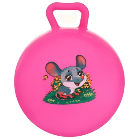 Children's ball with handles, d = 15 cm, 80 g, color mix-5