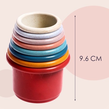 Developing pyramid "Buckets", 8 objects-1