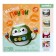 Musical toy "Kid Peningvi", with mobile elements, sound, light, green color