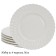 Set of plates Lenardi Bamboo, D = 18 cm, 6 pcs