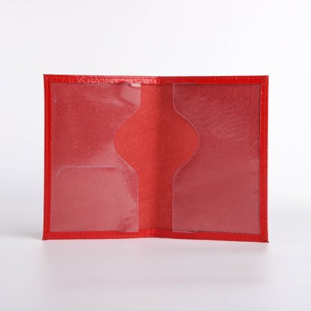 Cover for passport, red color-5