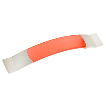 PLASTIC 005 bracket handle, plastic, m/o 96 mm, red