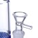 Bong, H-20 cm, "smoke", glass