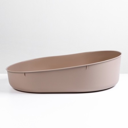 Tray for cats "Cosmo" 51.9 x 37.8 x 14 cm, brown-2