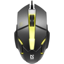 Mouse Defender Host MB-982, wired, optical, game, backlight, 1000 dpi, USB, black