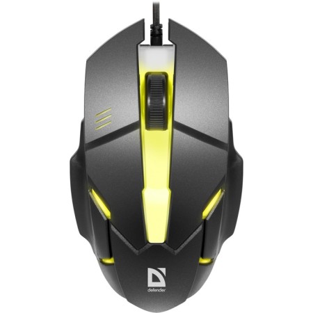 Mouse Defender Host MB-982, wired, optical, game, backlight, 1000 dpi, USB, black