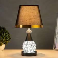 Gino table lamp E27 40W black 25x25x42 cm