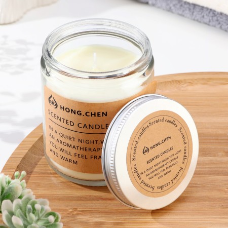 Aromatic candle in the Bank "Hong.Chen", vanilla-1