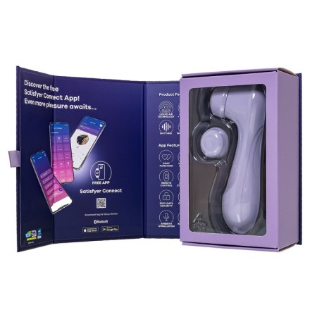 Satiffyer Pro 2 Generation 3, Bluetooth/App, Violet Color Vacuum-2