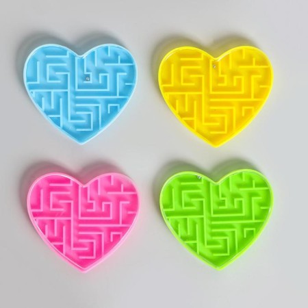 Puzzle "Heart", Mix colors-1