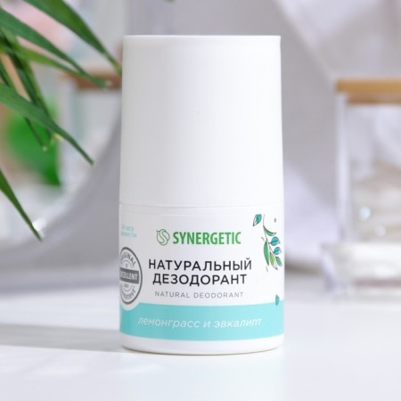 Deodorant natural Synergetic lemongrass - eucalyptus, 50 ml-1