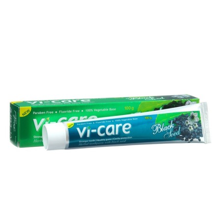 VI-Care with Black Seed toothpaste with black cable