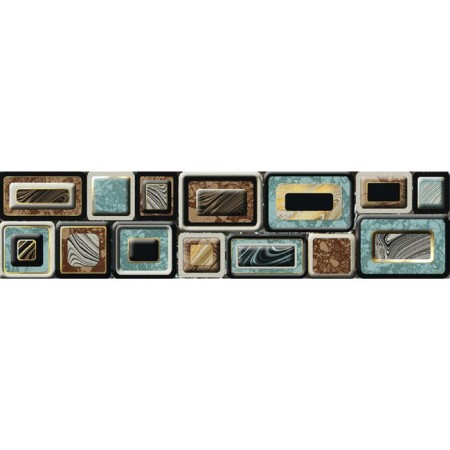 Floor Border Emperador EM5E232, Black, 110x420 mm