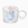 Mother's Day. Glass Glass "Beloved Mom", 300 ml