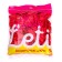 Latex ball 12 ", metal, in a set 100 pcs., Fuchsia color