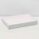 Box for cookies, silver, 22 x 15 x 3 cm